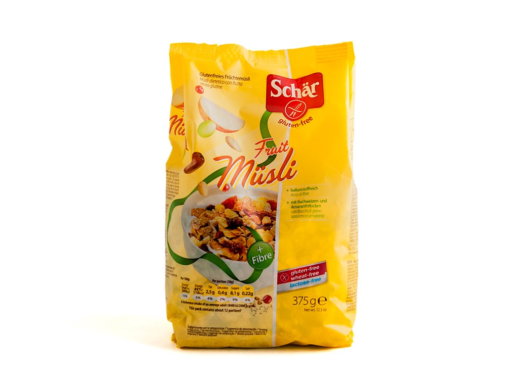 Schar Fruit Musli Cereali Senza Glutine 375 g