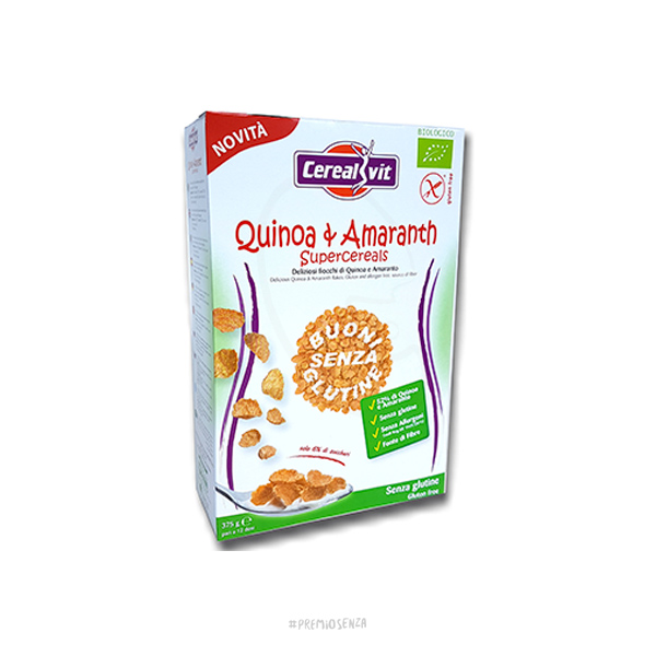 Cerealvit Dietolinea Quinoa & Amaranth Cereali 375 g