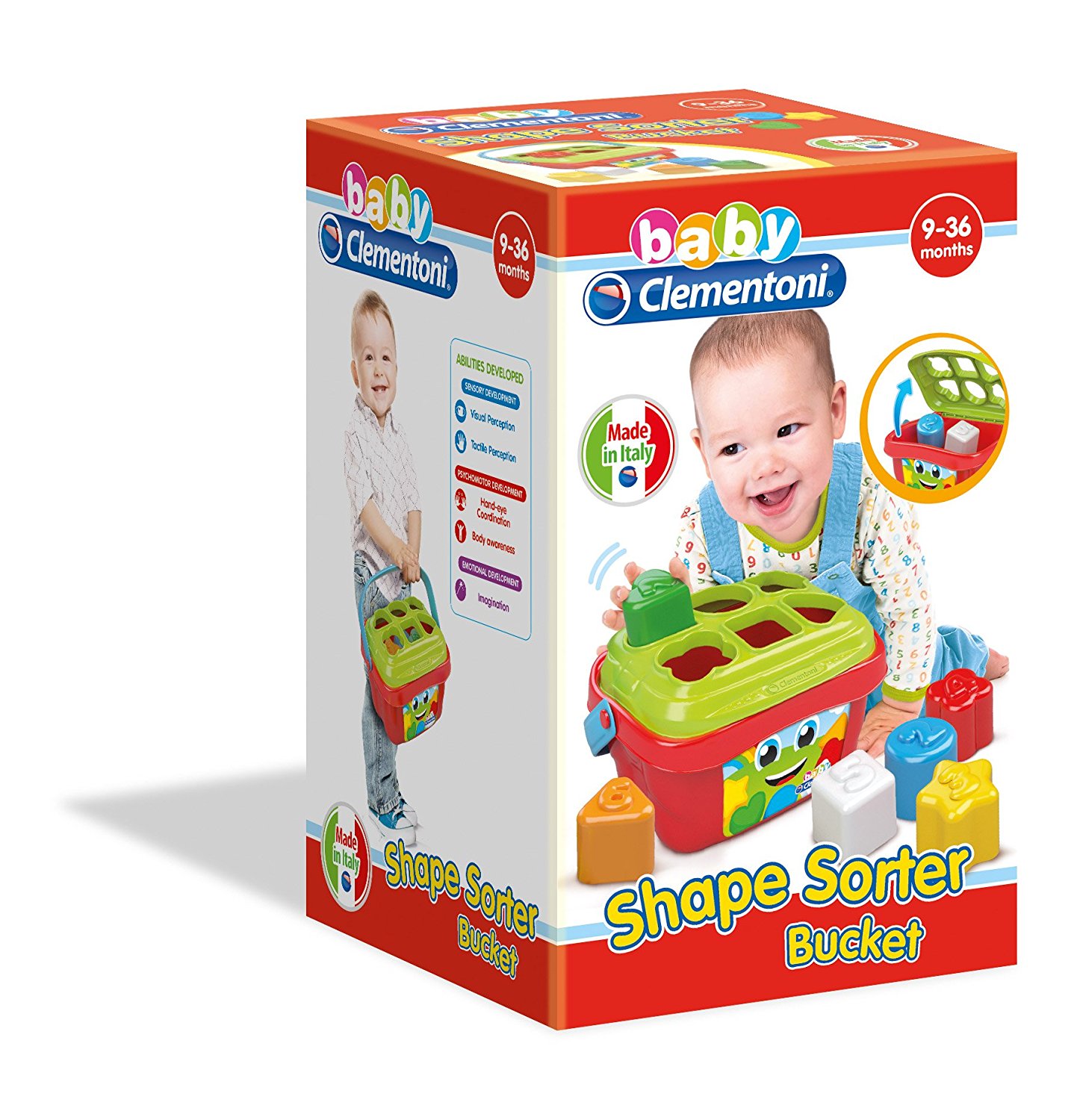 giocattolo secchiello forme e colori 9-36m