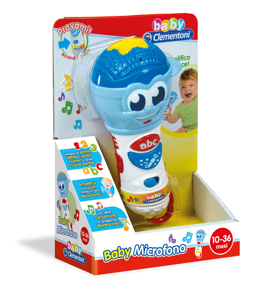 giocattolo baby microfono 10-36m