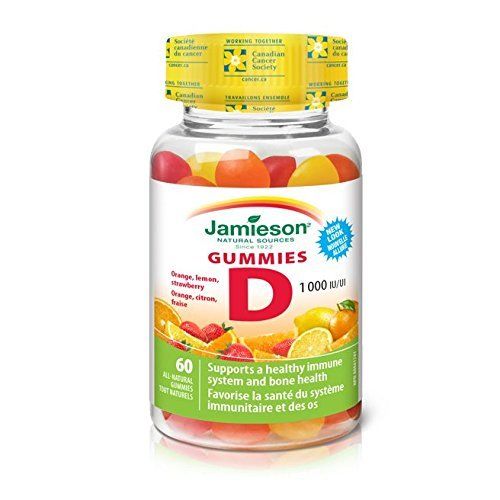 Jamieson Vitamina D Gum 60Cara