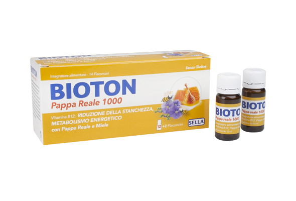 Bioton Pappa Reale 1000 Integratore Tonico Energetico 14 Flaconcini