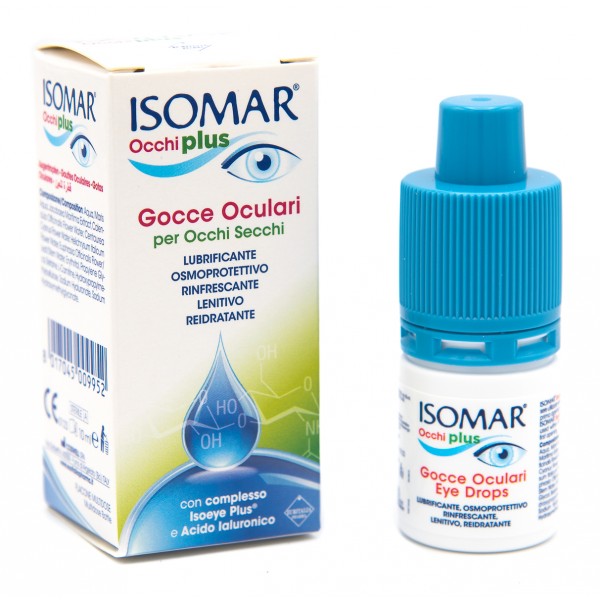 Isomar Occhi Plus Multidose Gocce Oculari Occhi Secchi 10 ml