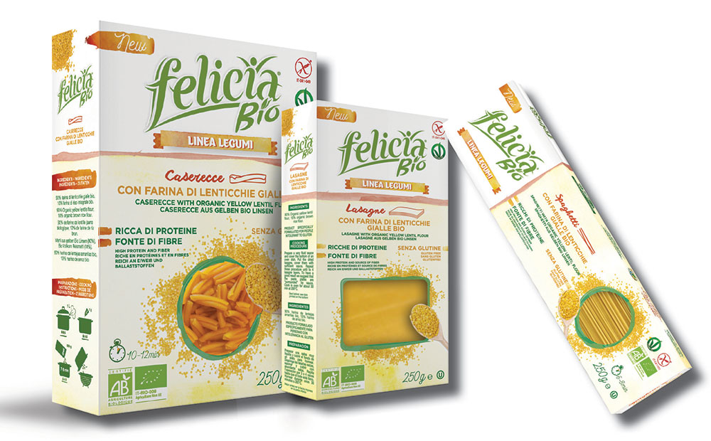 Felicia Bio Pasta con Lenticchie Gialle 250 g