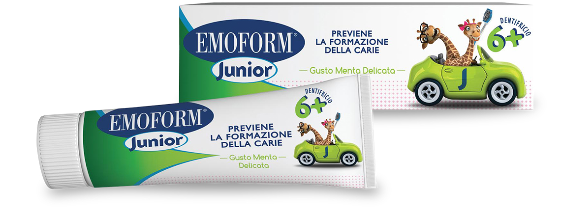 Emoform Junior Dentifricio Bambini 6+ 75 ml