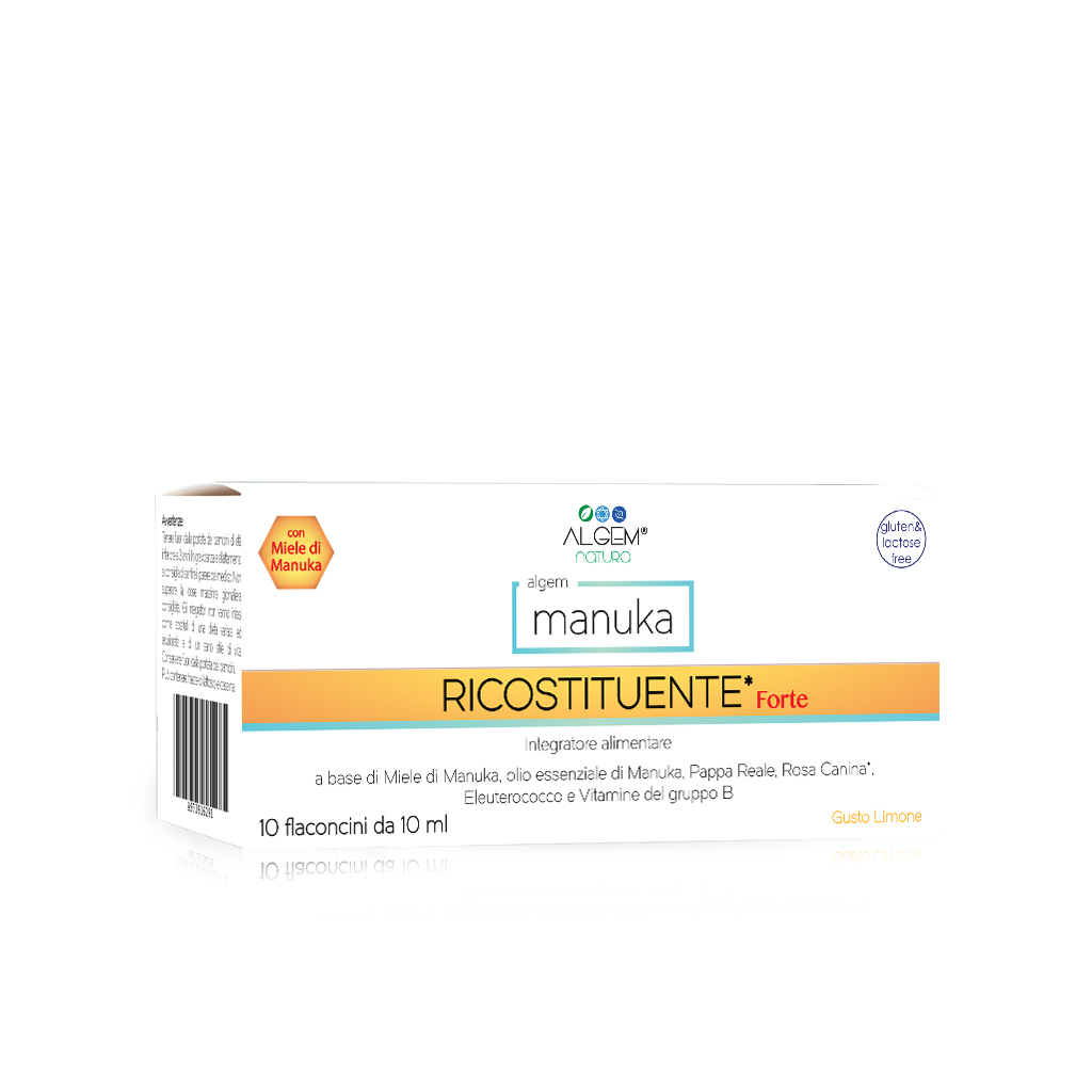 ALGEM MANUKA RICOST FORTE 10 Flaconcini Monodose da 10ml