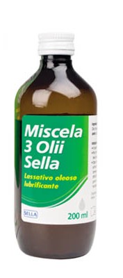 Sella Miscela 3 Oli Integratore Lassativo 250 ml