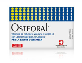 Osteoral Integratore Per Le Ossa 30 Capsule Molli