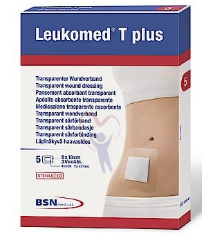 Leukomed T Plus Medicazione Postoperatoria 8x10 cm 5 Pezzi