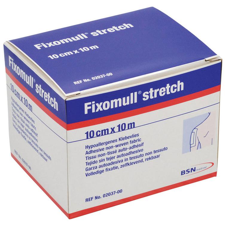 Fixomull Stretch Garza Autoadesiva In TNT m 10x10 cm