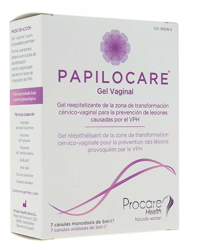 Papilocare Gel Vaginale Igiene Intima 7 Cannule 5 ml