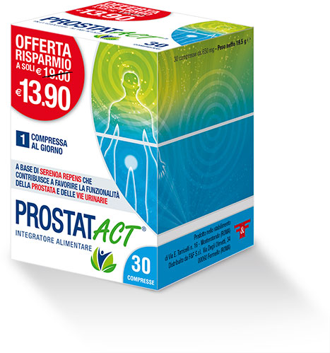 ProstatAct Integratore per la Prostata 30 Compresse