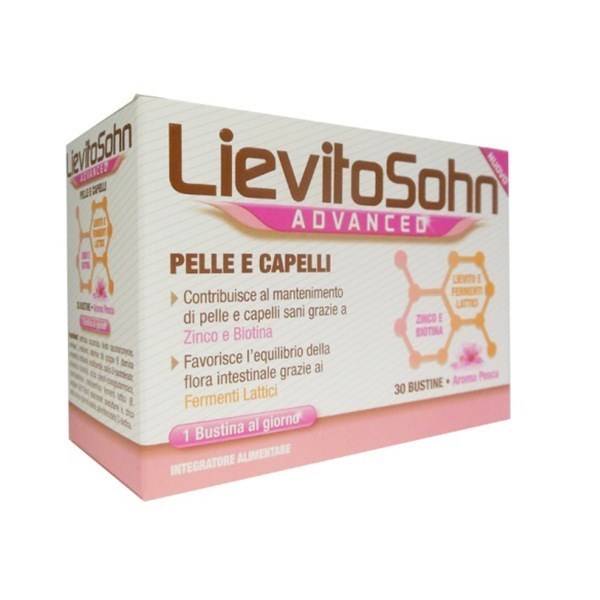 LievitoSohn Advanced Pelle e Capelli Integratore 30 Bustine