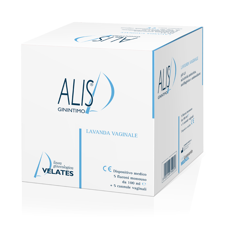 Alis Ginintimo Lavanda Vaginale 5 Flaconi da 100 ml