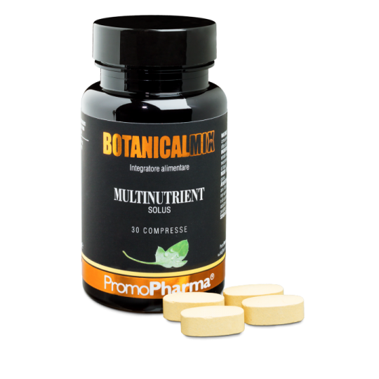 Multinutrient Solus Botanical Mix Integratore Vitamine e Minerali 30 Compresse