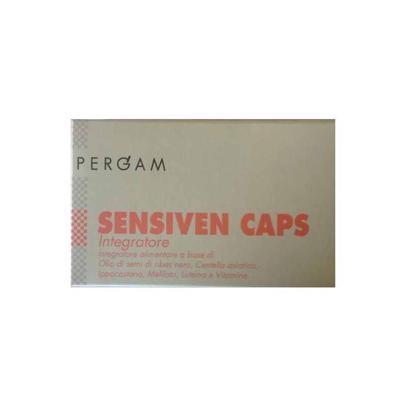 Pergam Sensiven Caps Integratore Microcircolo 30 Capsule