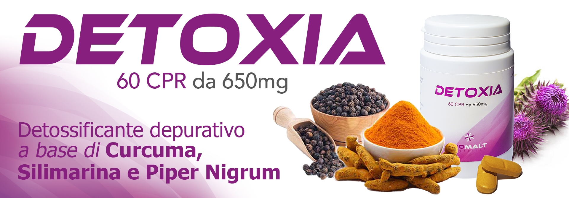 DETOXIA 650mg 60 Cpr
