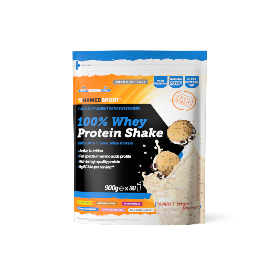 NAMEDSPORT® 100% Whey Protein Shake Cookies & Cream