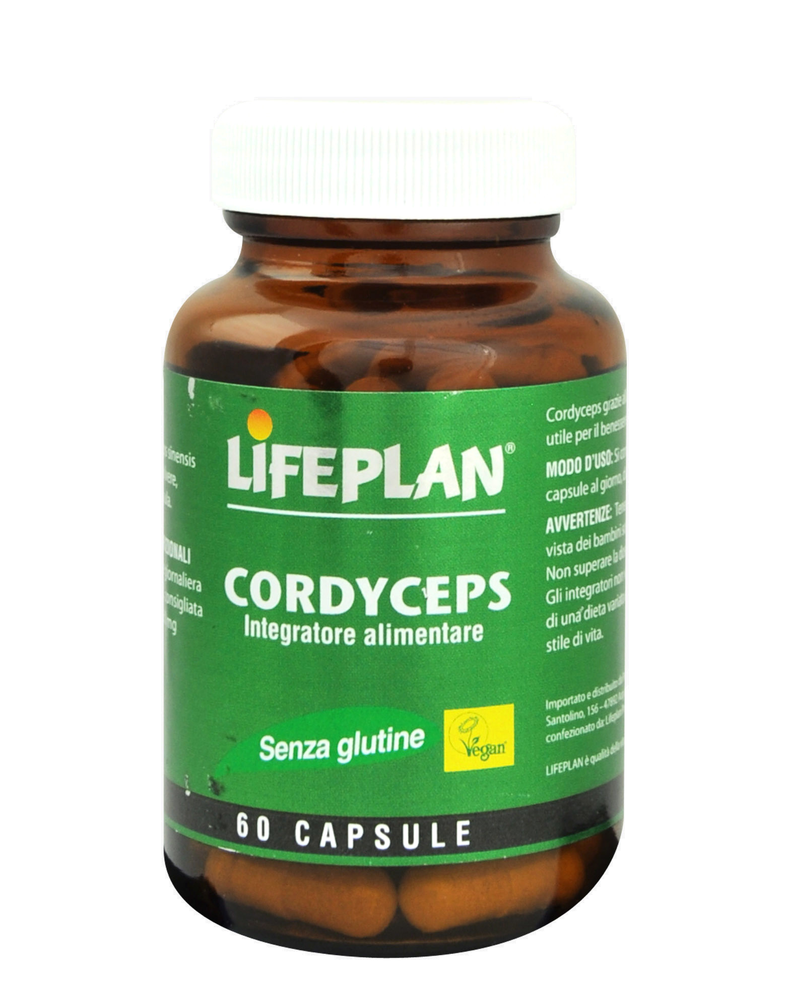 Life Plan Cordyceps Integratore 60 Capsule