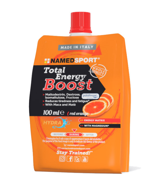 NAMEDSPORT® Total Energy Boost RED ORANGE
