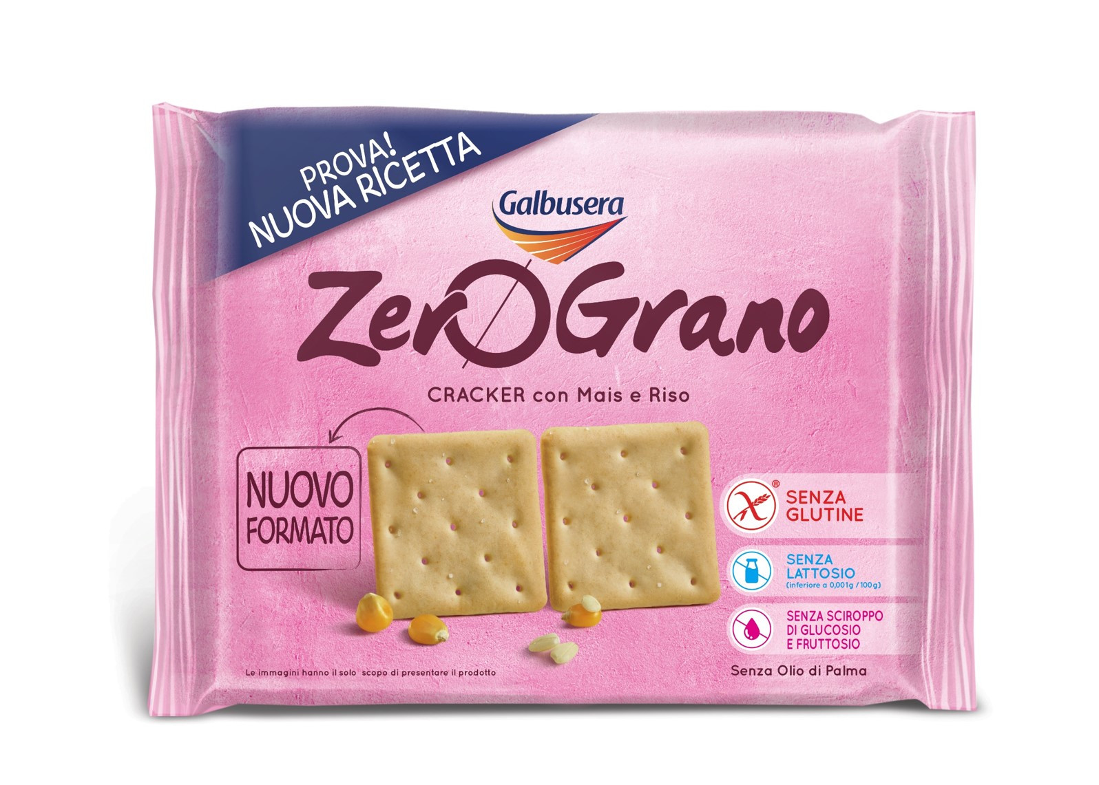 Galbusera ZeroGrano Cracker Senza Glutine 320 g