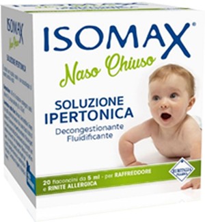 Isomax Naso Chiuso Soluzione Ipertonica 20 Flaconcini