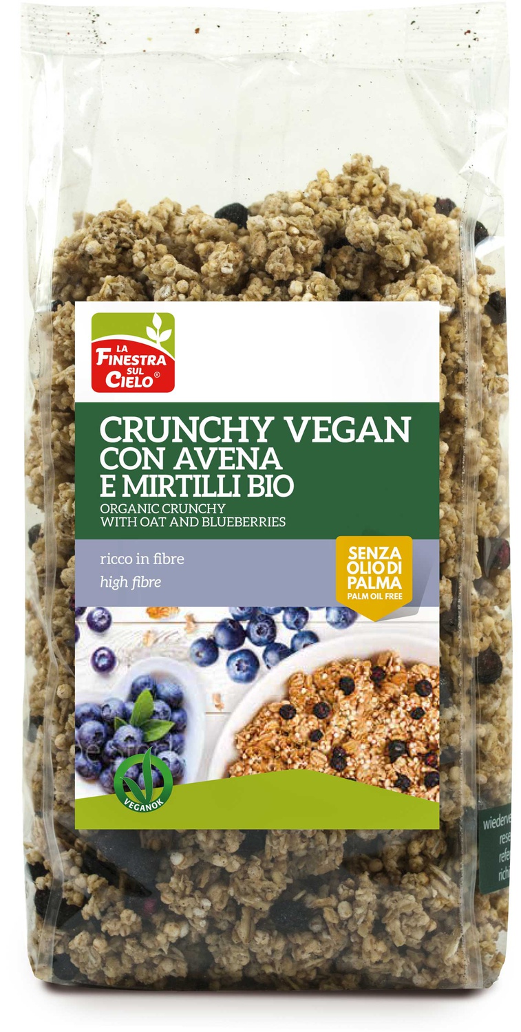 Crunchy Veg Avena Mirtillo Bio
