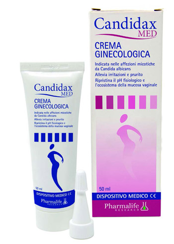 Candovax Med Crema Ginecologica Emolliente Antibatterica 50 ml