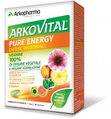 Arkovital Pure energy Difese Invernali 30 compresse - Integratore per il sistema immunitario