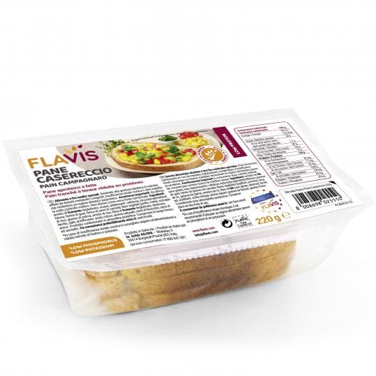 Mevalia Flavis Pane Casareccio Aproteico 220 g