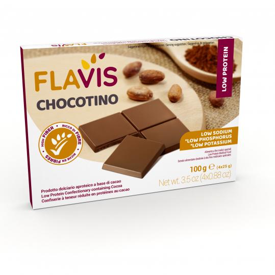 Flavis Chocotino Tavoletta Aproteica Gusto Cacao 100 g