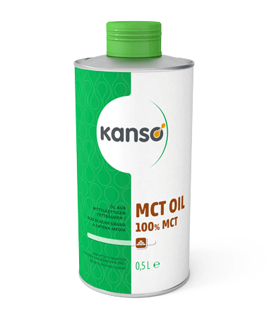 Kanso Olio MCT 100% Olio di Acidi Grassi A Catena Media 500 ml