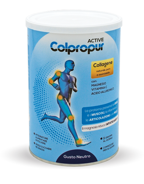 Colpropur Active Gusto Neutro Integratore Muscoli e Ossa 330 g