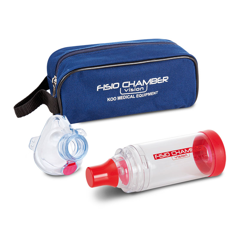FisioChamber Vision Infant Camera di Inalazione Con Valvola e Maschera Bambini 0-3 Anni