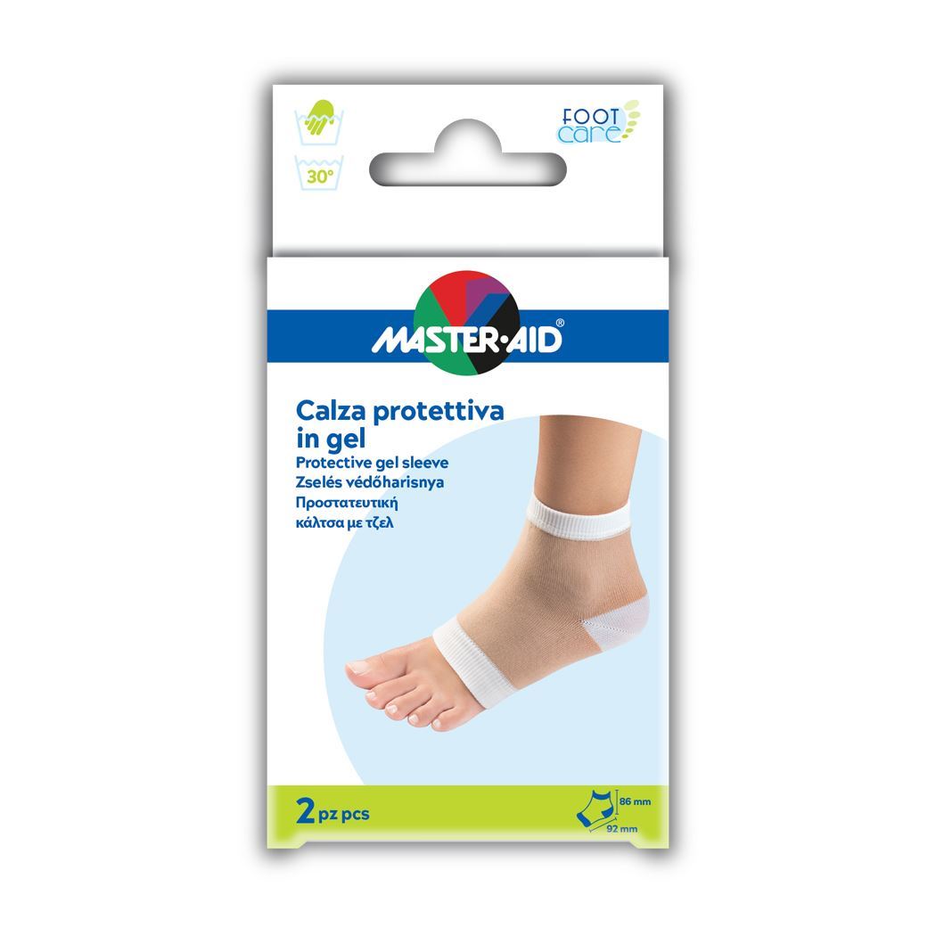 M-Aid Calza Prot Idrat Gel 2Pz