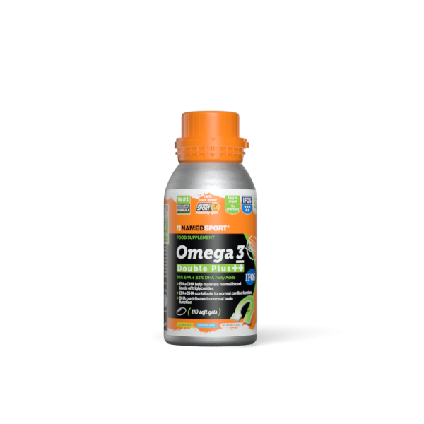 Named Sport Omega 3 Double Plus++ Integratore di Acidi Grassi 110 Soft Gel
