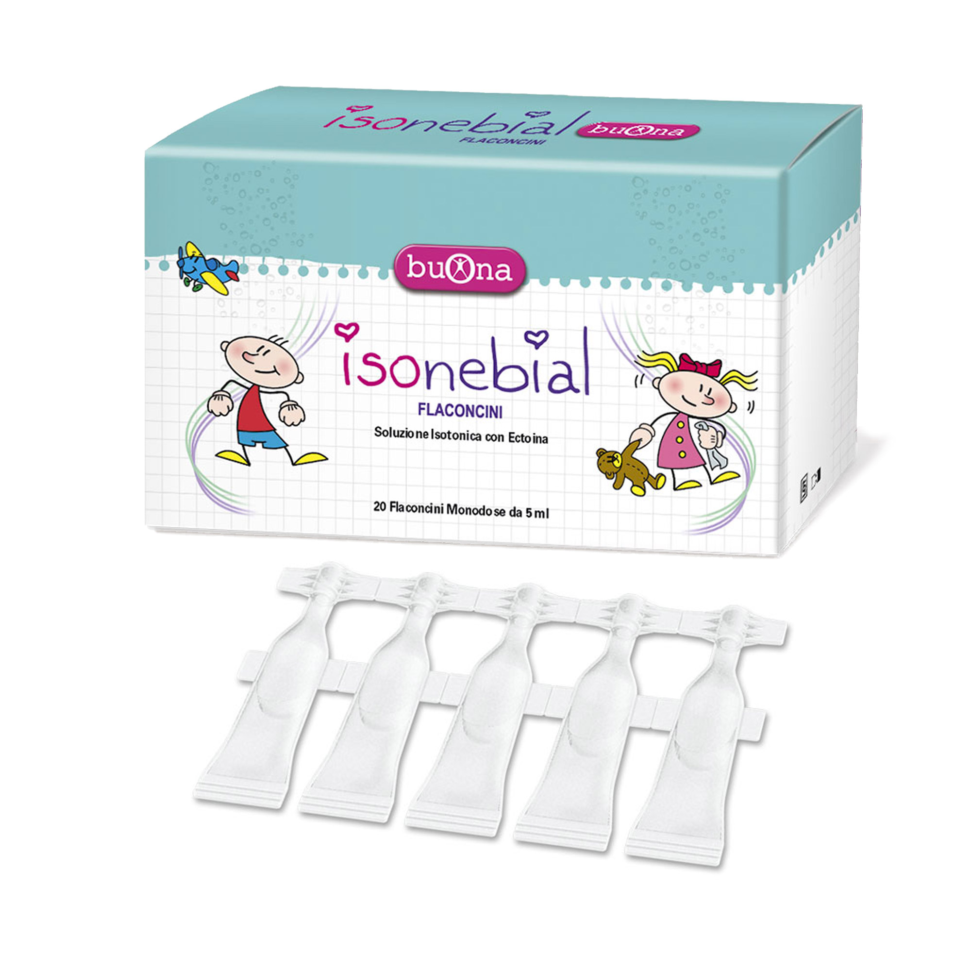 Isonebial Soluzione Isotonica 20 Flaconcini