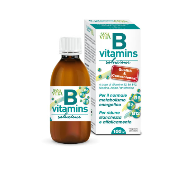 SANAVITA B VITAMINS SOL 100ML