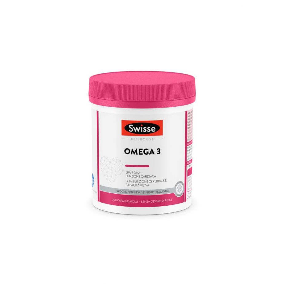 Swisse Omega 3 Integratore Di Acidi Grassi 200 Capsule