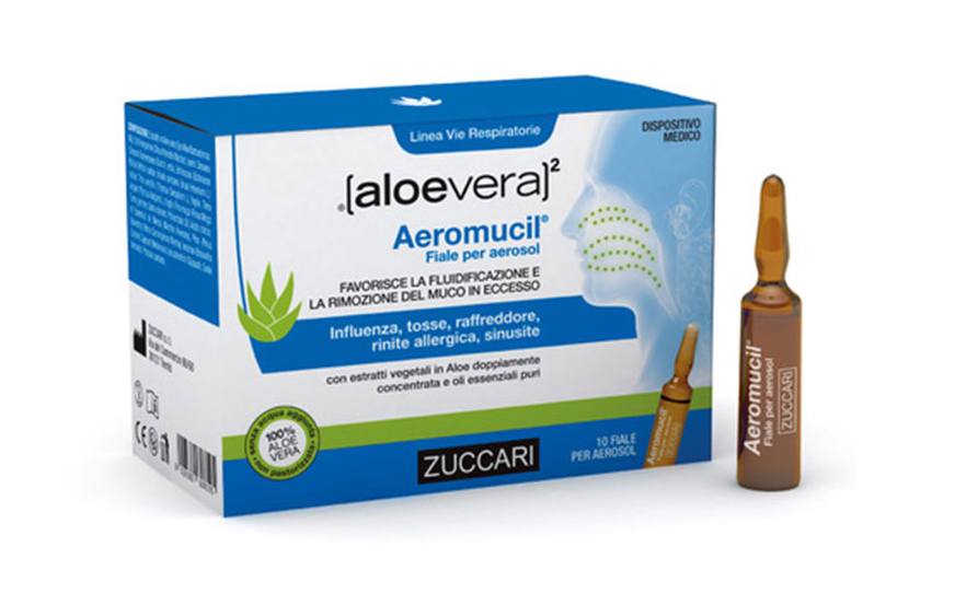 ZUCCARI Aeromucil Fiale Per Aerosol