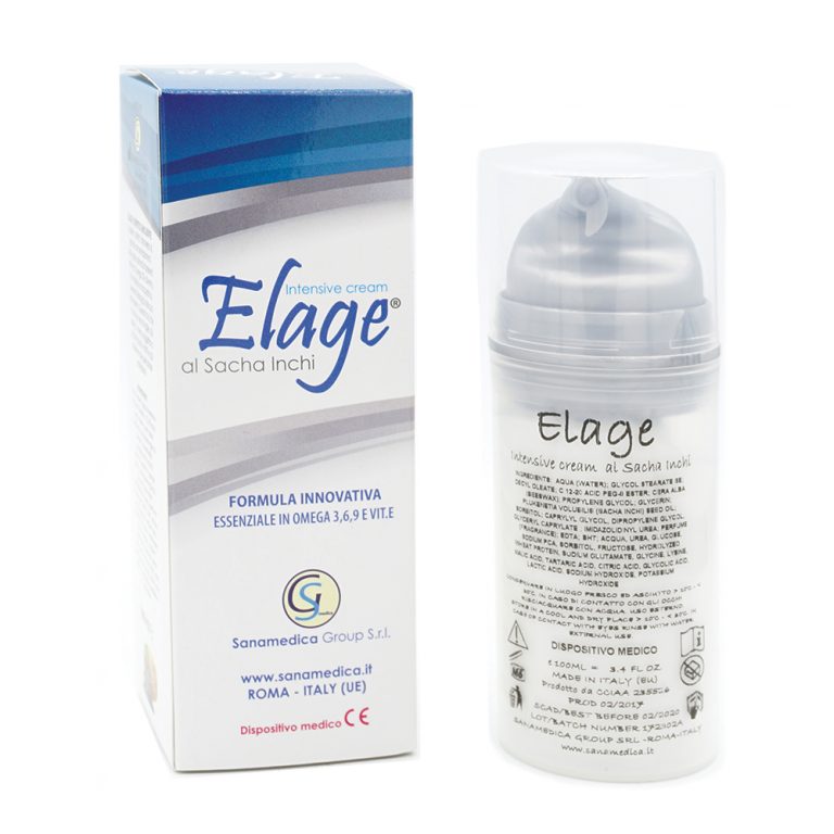 Elage Crema Intensiva al Sacha Inchi Pelle Secca 100 ml