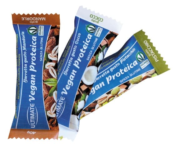 Ultimate Italia Barretta Vegan Proteica Mandorla 40 g