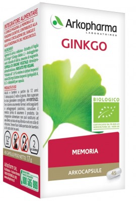 Arkocapsule Ginkgo Bio Integratore Per La Memoria 45 Capsule