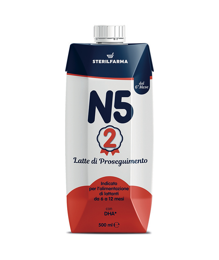Sterilfarma N5 2 Latte di Proseguimento 6/12 Mesi 500 Ml