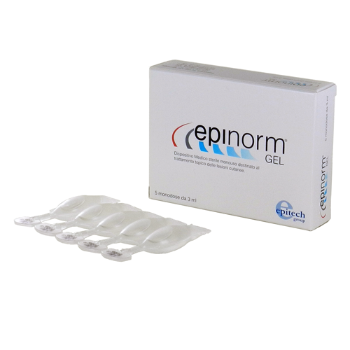 Epinorm Gel Lesioni Cutanee 5 Monodose 3 ml