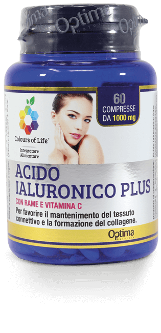 Optima Colours Of Life Acido Ialuronico Plus Integratore Pelle 60 Compresse