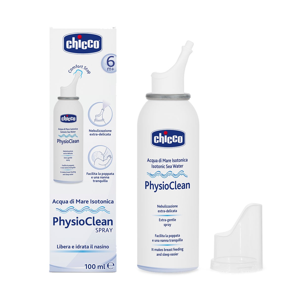 Chicco Physioclean Acqua Di Mare Isotonica Spray 100ml