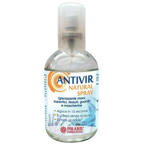 Antivir Natural Spray Igienizzante Mani e Superfici 100 ml