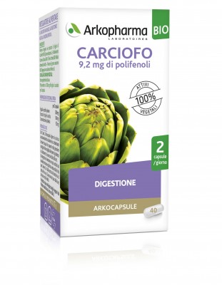 Arkocapsule Carciofo Bio Integratore Digestivo 40 Capsule