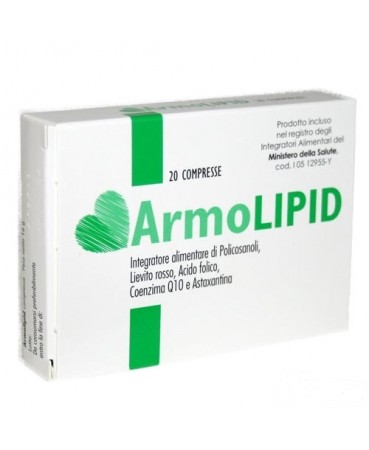 ArmoLIPID Integratore Alimentare Colesterolo 20 Compresse